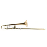 Bach Model 42BO Professional Trombone with Gold Brass Bell SN 216848 SUPERB- for sale at BrassAndWinds.com