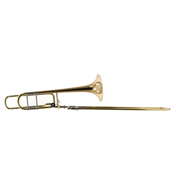 Bach Model 42BO Professional Trombone with Gold Brass Bell SN 216848 SUPERB- for sale at BrassAndWinds.com