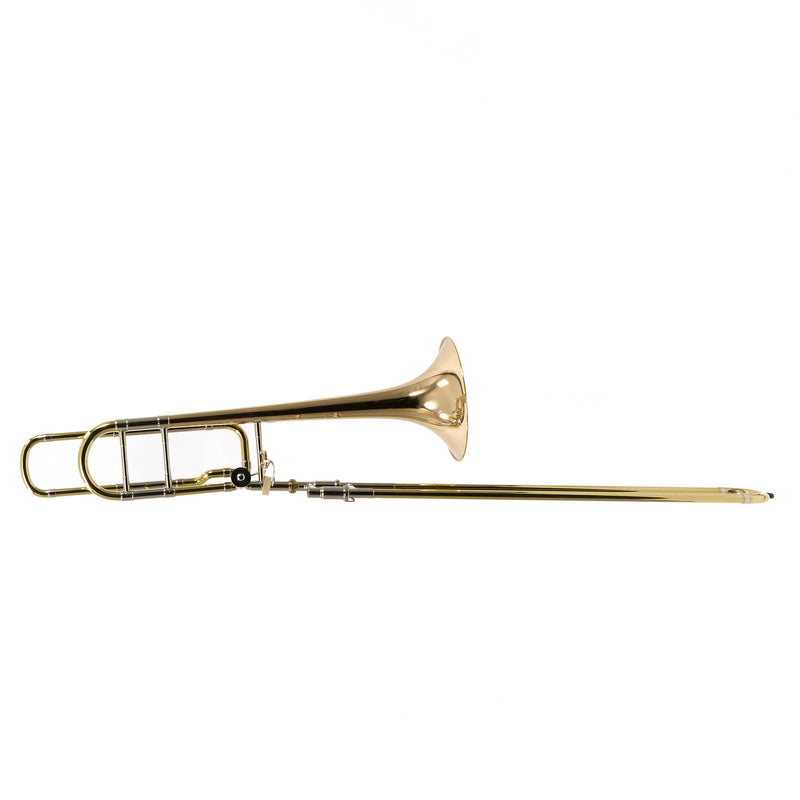 Bach Model 42BO Professional Trombone with Gold Brass Bell SN 216848 SUPERB- for sale at BrassAndWinds.com
