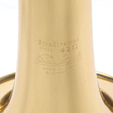 Bach Model 42BO Professional Trombone with Gold Brass Bell SN 216848 SUPERB- for sale at BrassAndWinds.com