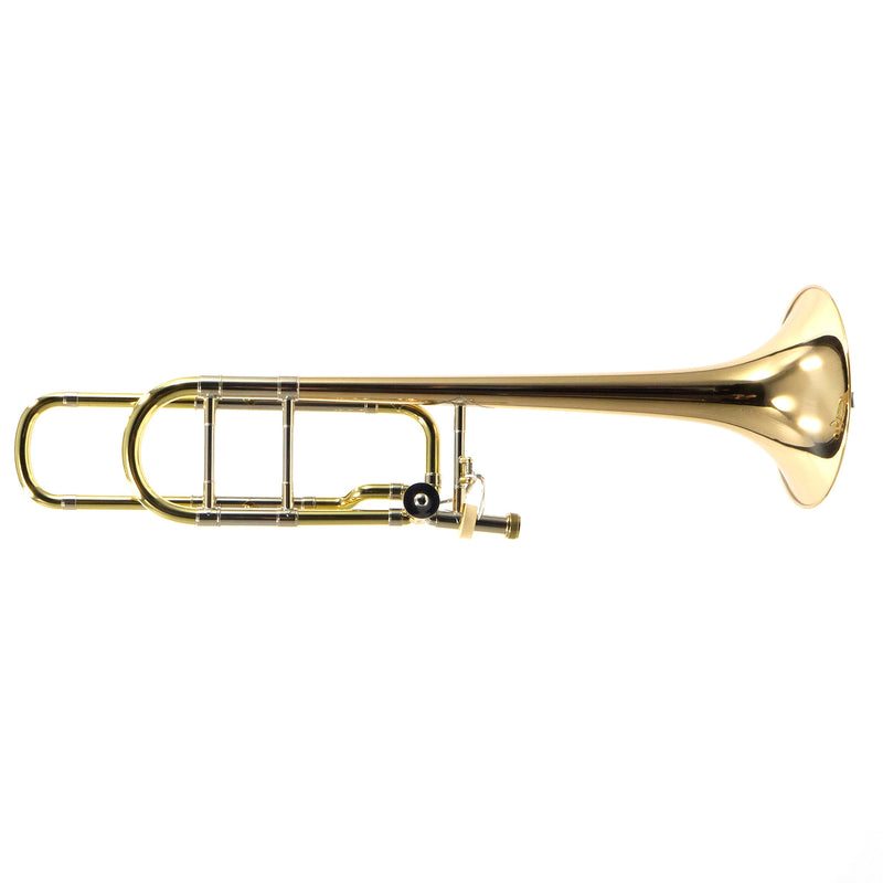 Bach Model 42BO Professional Trombone with Gold Brass Bell SN 216848 SUPERB- for sale at BrassAndWinds.com