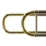 Bach Model 42BO Professional Trombone with Gold Brass Bell SN 216848 SUPERB- for sale at BrassAndWinds.com