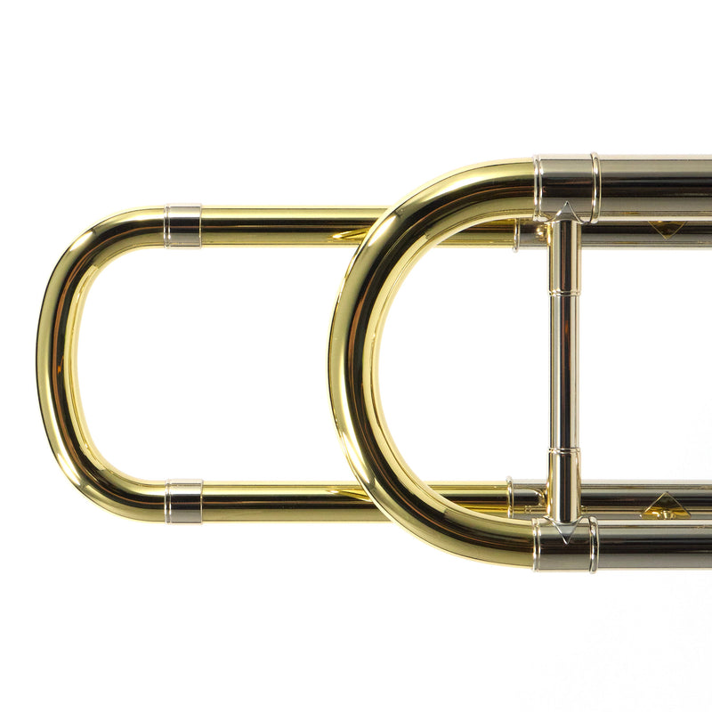 Bach Model 42BO Professional Trombone with Gold Brass Bell SN 216848 SUPERB- for sale at BrassAndWinds.com