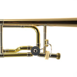 Bach Model 42BO Professional Trombone with Gold Brass Bell SN 216848 SUPERB- for sale at BrassAndWinds.com