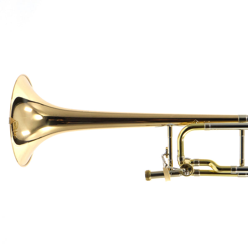 Bach Model 42BO Professional Trombone with Gold Brass Bell SN 216848 SUPERB- for sale at BrassAndWinds.com