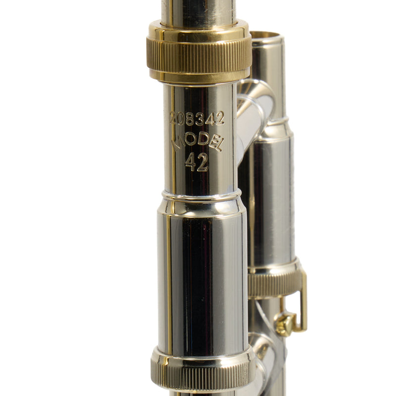 Bach Model 42BO Stradivarius Professional Tenor Trombone SN 208342 NICE