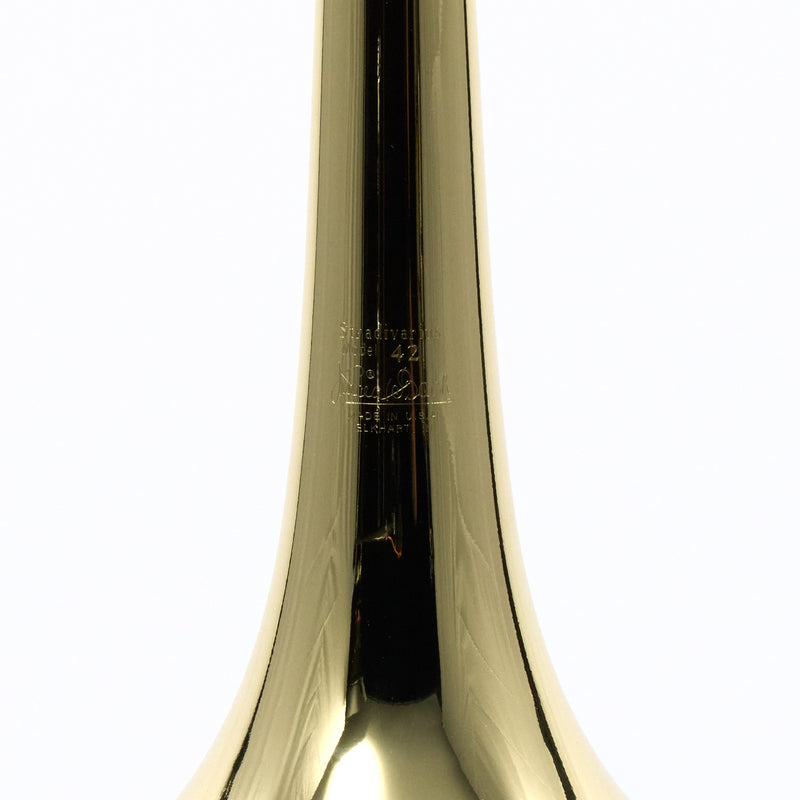 Bach Model 42BO Stradivarius Professional Tenor Trombone SN 213011 EXCELLENT- for sale at BrassAndWinds.com