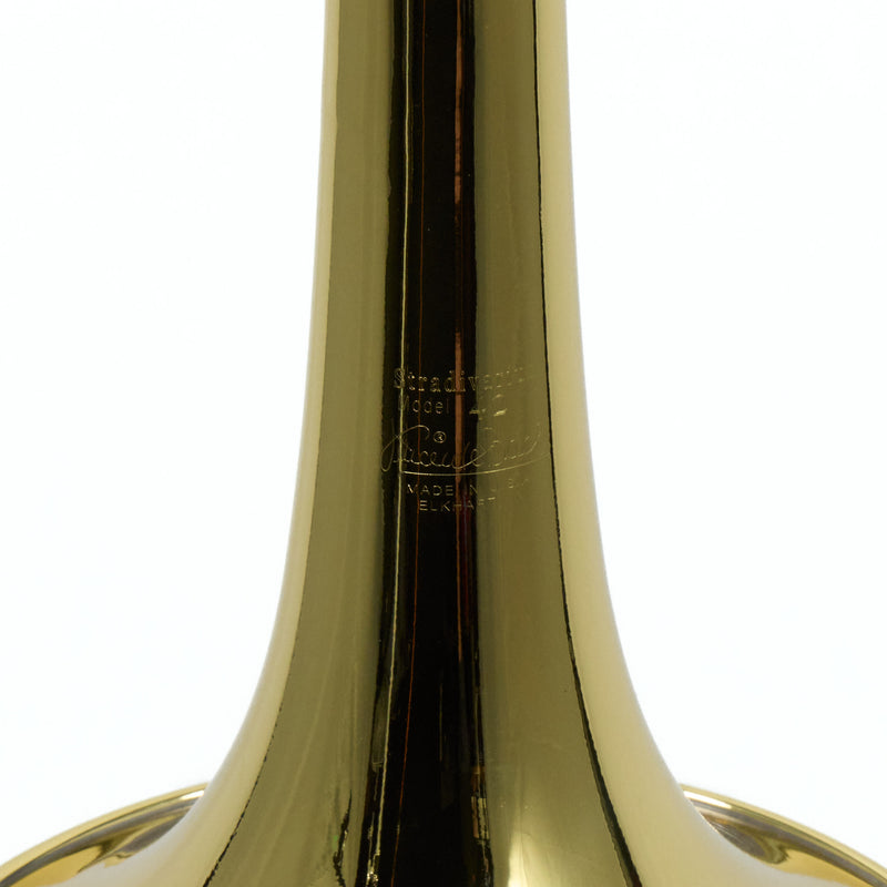 Bach Model 42BO Stradivarius Professional Tenor Trombone SN 213063 NICE- for sale at BrassAndWinds.com
