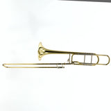 Bach Model 42BO Stradivarius Professional Tenor Trombone SN 213063 NICE- for sale at BrassAndWinds.com