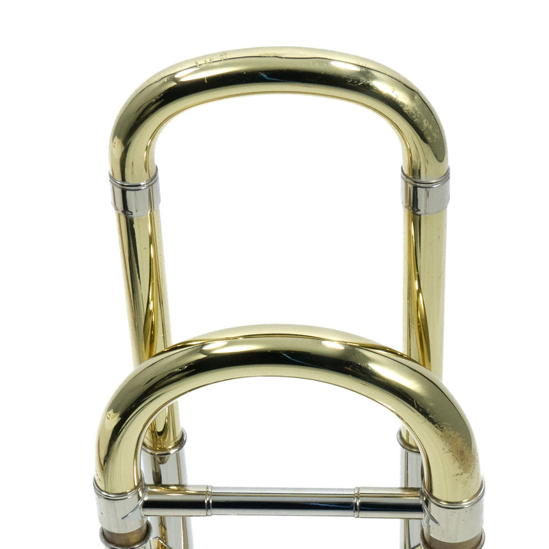 Bach Model 42BO Stradivarius Professional Tenor Trombone SN 213339 NICE- for sale at BrassAndWinds.com