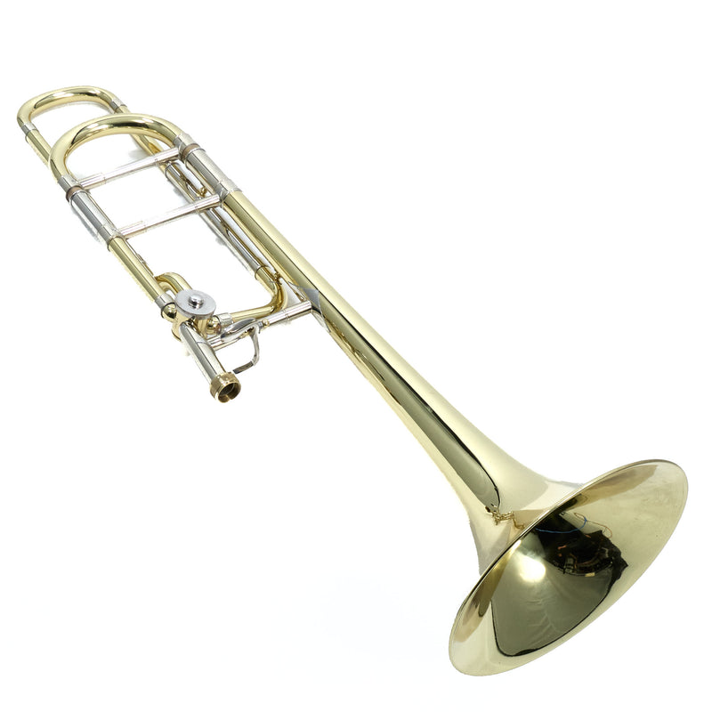 Bach Model 42BO Stradivarius Professional Tenor Trombone SN 213339 NICE- for sale at BrassAndWinds.com