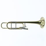 Bach Model 42BO Stradivarius Professional Tenor Trombone SN 213339 NICE- for sale at BrassAndWinds.com