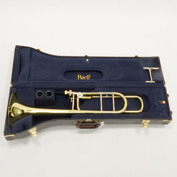 Bach Model 42BO Stradivarius Professional Tenor Trombone SN 226223 SUPERB- for sale at BrassAndWinds.com