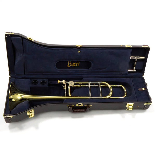 Bach Model 42BO Stradivarius Professional Tenor Trombone SN 226469 EXCELLENT- for sale at BrassAndWinds.com