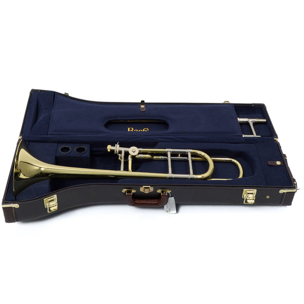 Bach Model 42BO Stradivarius Professional Tenor Trombone SN 228721 EXCELLENT- for sale at BrassAndWinds.com