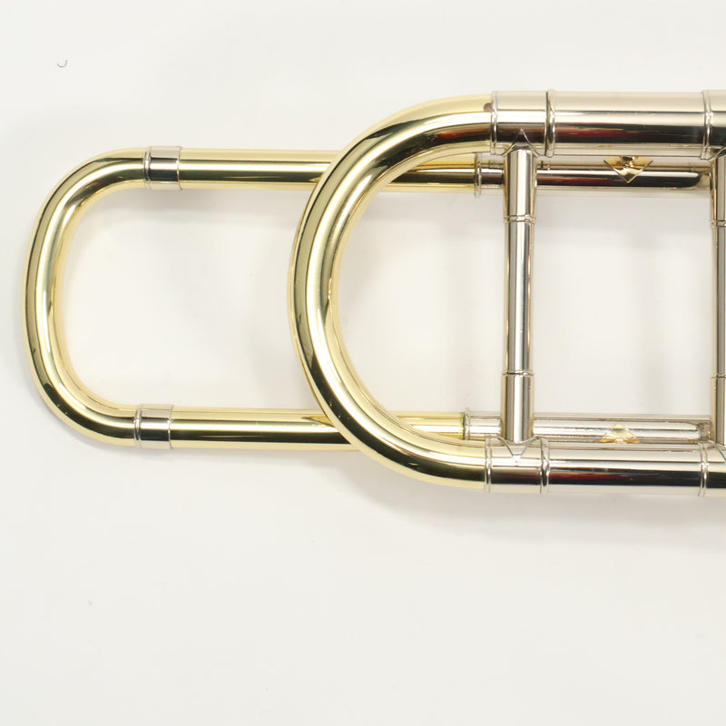 Bach Model 42BOG Professional Trombone with Gold Brass Bell SN 220421 EXCELLENT- for sale at BrassAndWinds.com