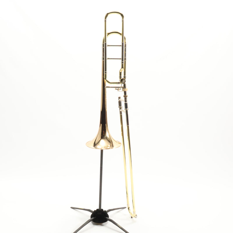Bach Model 42BOG Professional Trombone with Gold Brass Bell SN 220421 EXCELLENT- for sale at BrassAndWinds.com