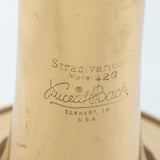Bach Model 42BOG Stradivarius Professional Symphonic Trombone SN 136352 NICE- for sale at BrassAndWinds.com