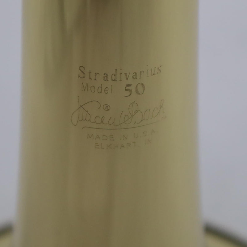 Bach Model 50B3 Stradivarius Professional Bass Trombone OPEN BOX- for sale at BrassAndWinds.com