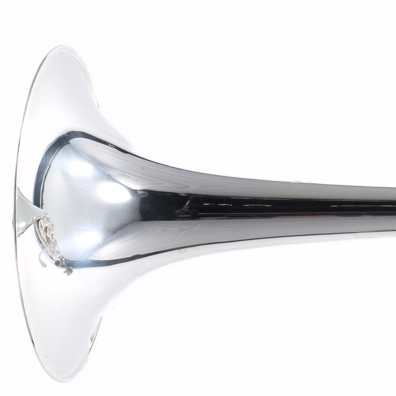 Bach Model 50B3L Stradivarius Bass Trombone in Silver Plate SN 88716 EXCELLENT- for sale at BrassAndWinds.com