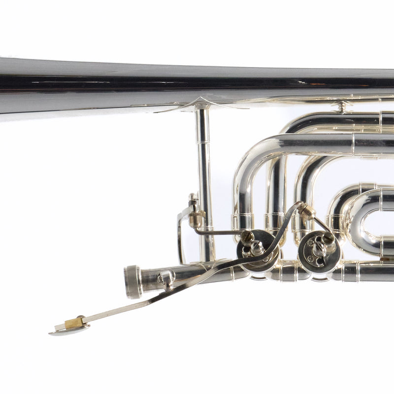 Bach Model 50B3L Stradivarius Bass Trombone in Silver Plate SN 88716 EXCELLENT- for sale at BrassAndWinds.com