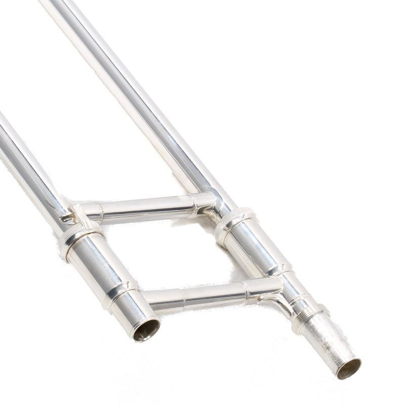 Bach Model 50B3L Stradivarius Bass Trombone in Silver Plate SN 88716 EXCELLENT- for sale at BrassAndWinds.com