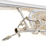 Bach Model 50B3L Stradivarius Bass Trombone in Silver Plate SN 88716 EXCELLENT- for sale at BrassAndWinds.com