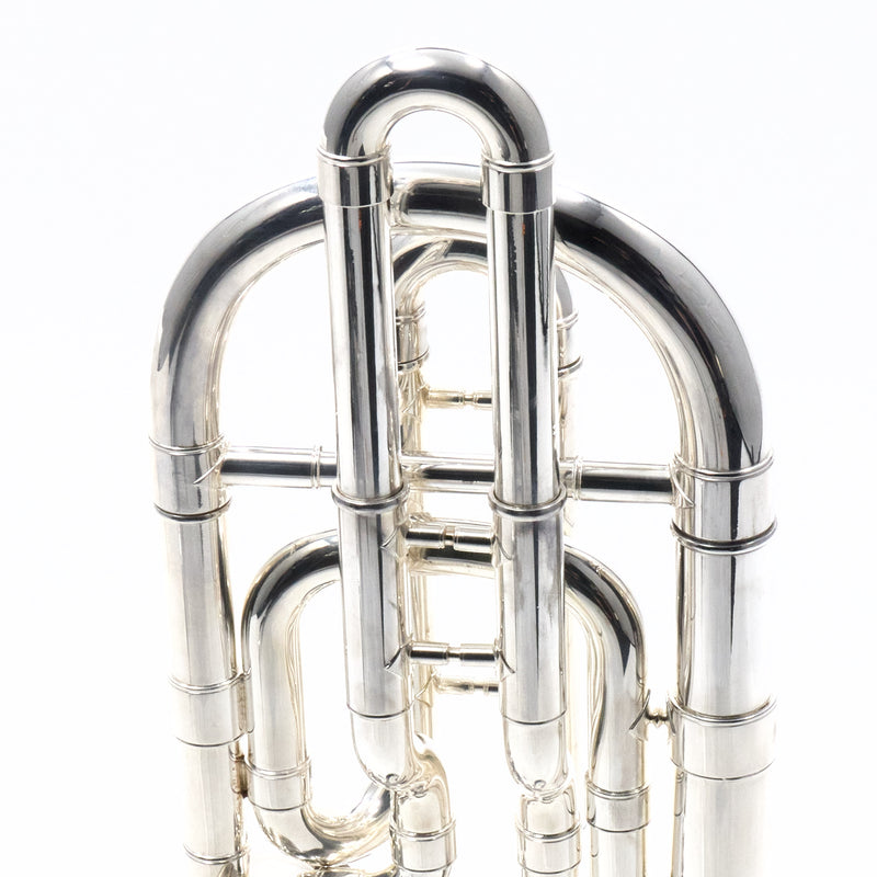 Bach Model 50B3L Stradivarius Bass Trombone in Silver Plate SN 88716 EXCELLENT- for sale at BrassAndWinds.com