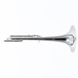Bach Model 50B3L Stradivarius Bass Trombone in Silver Plate SN 88716 EXCELLENT- for sale at BrassAndWinds.com