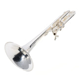 Bach Model 50B3L Stradivarius Bass Trombone in Silver Plate SN 88716 EXCELLENT- for sale at BrassAndWinds.com