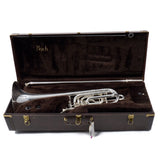 Bach Model 50B3L Stradivarius Bass Trombone in Silver Plate SN 88716 EXCELLENT- for sale at BrassAndWinds.com