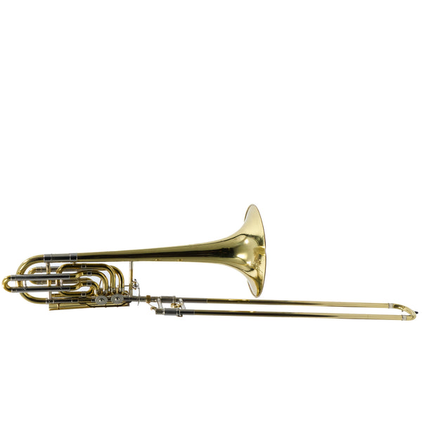 Bach Model 50B3L Stradivarius Professional Bass Trombone SN 38222 VERY GOOD- for sale at BrassAndWinds.com