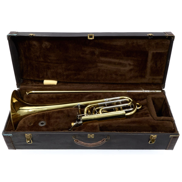 Bach Model 50B3L Stradivarius Professional Bass Trombone SN 38222 VERY GOOD- for sale at BrassAndWinds.com