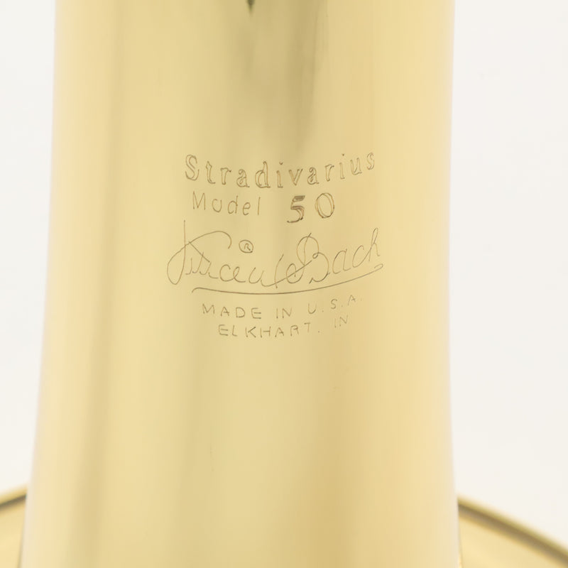 Bach Model 50BO Stradivarius Professional Bass Trombone SN 229289 GORGEOUS- for sale at BrassAndWinds.com