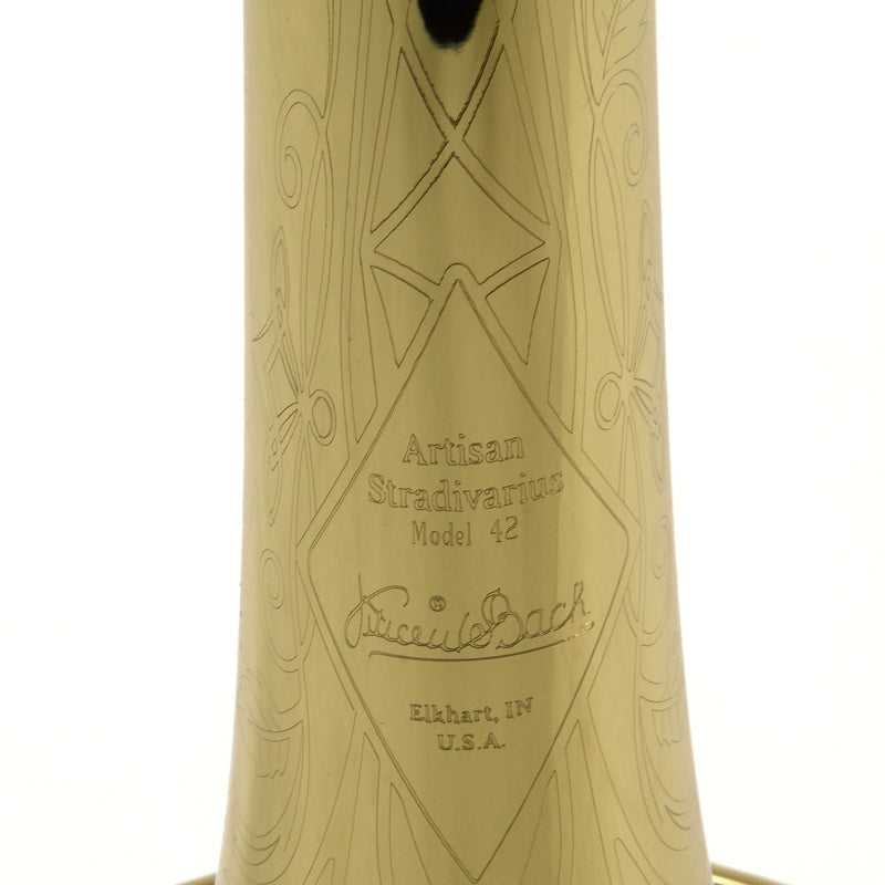 Bach Model A42I Stradivarius Artisan Professional Trombone BRAND NEW- for sale at BrassAndWinds.com