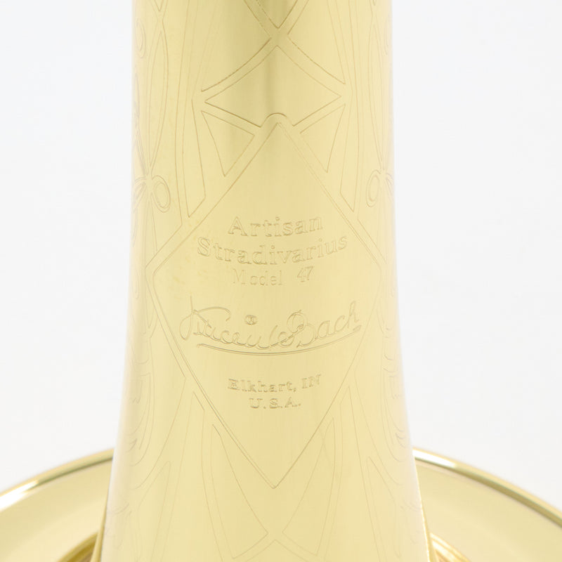 Bach Model A47BO Stradivarius Artisan Tenor Trombone SN 228977 SUPERB- for sale at BrassAndWinds.com