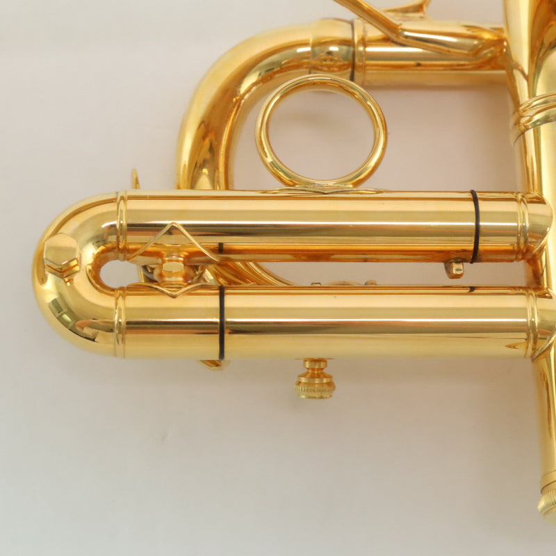 Bach Model AE190 Stradivarius Artisan Eb Trumpet SN A4047 GOLD PLATE- for sale at BrassAndWinds.com