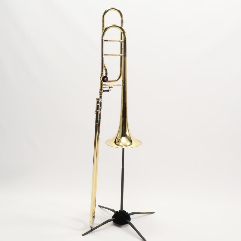 Bach Model BTB411 Intermediate F-Attachment Trombone MINT CONDITION- for sale at BrassAndWinds.com