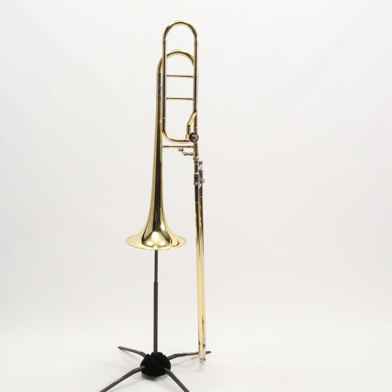Bach Model BTB411 Intermediate F-Attachment Trombone MINT CONDITION- for sale at BrassAndWinds.com