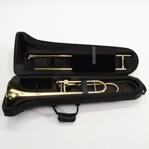 Bach Model BTB411 Intermediate F-Attachment Trombone SN P02405 GORGEOUS- for sale at BrassAndWinds.com