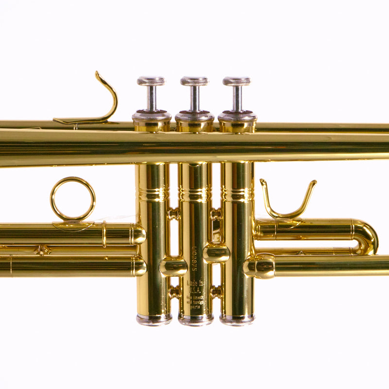 Bach Model BTR411 Intermediate Bb Trumpet SN U02875 SUPERB- for sale at BrassAndWinds.com