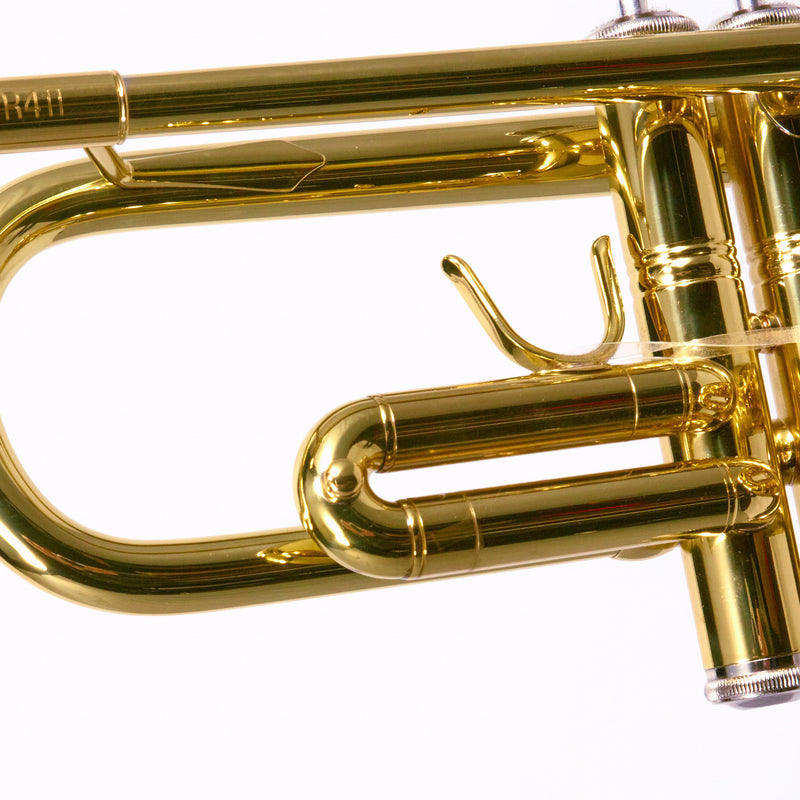 Bach Model BTR411 Intermediate Bb Trumpet SN U02875 SUPERB- for sale at BrassAndWinds.com