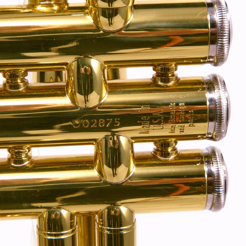 Bach Model BTR411 Intermediate Bb Trumpet SN U02875 SUPERB- for sale at BrassAndWinds.com