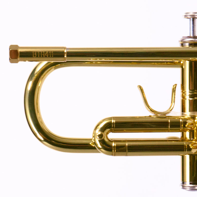 Bach Model BTR411 Intermediate Bb Trumpet SN U02875 SUPERB- for sale at BrassAndWinds.com