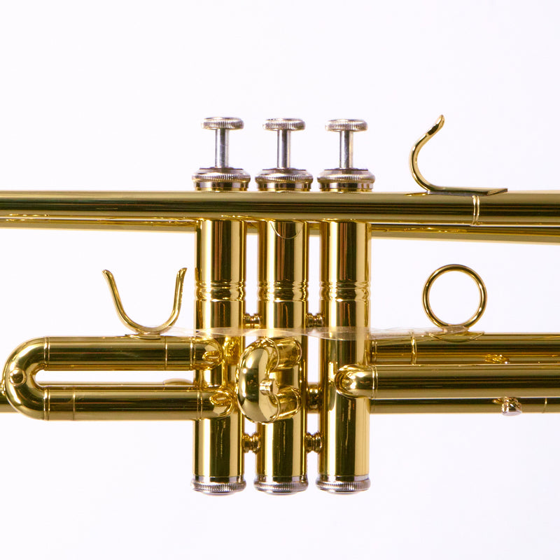 Bach Model BTR411 Intermediate Bb Trumpet SN U02875 SUPERB- for sale at BrassAndWinds.com