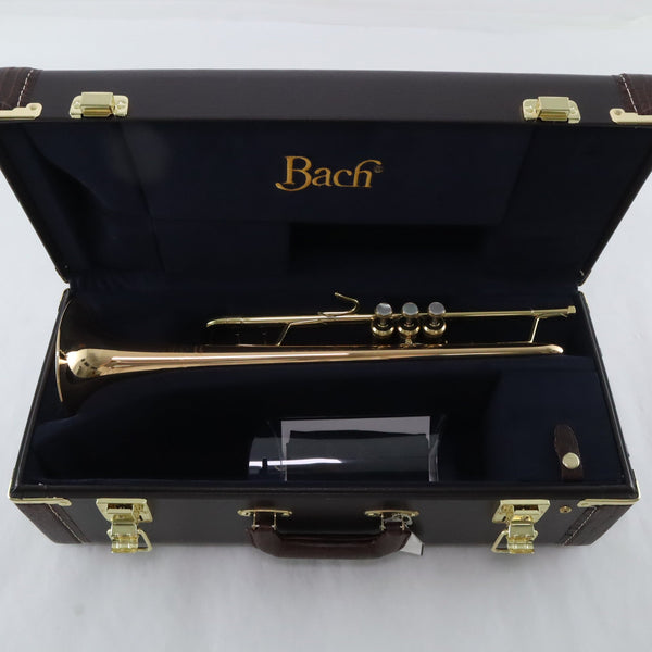 Bach Model LT18043G Stradivarius Professional Bb Trumpet SN 794561 OPEN BOX- for sale at BrassAndWinds.com