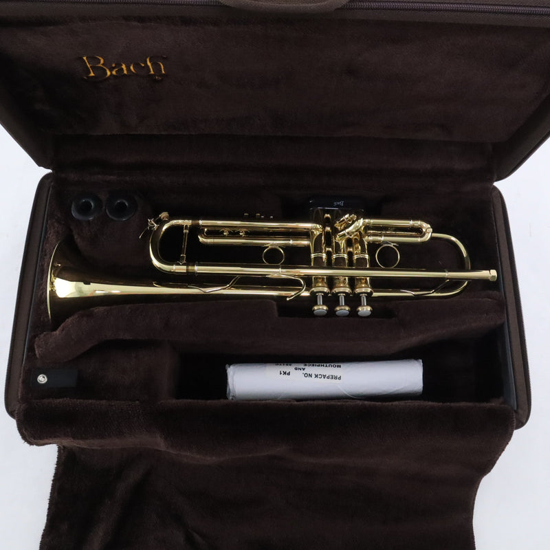 Bach Model LT18077 'New York' Stradivarius Professional Bb Trumpet BRAND NEW- for sale at BrassAndWinds.com