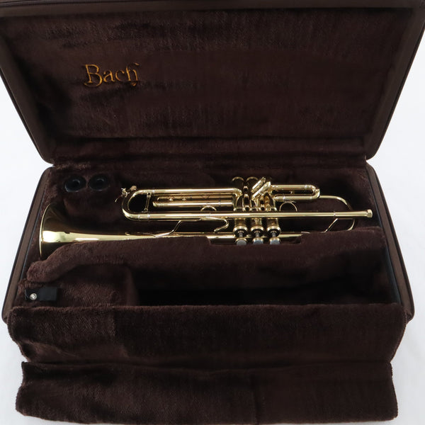 Bach Model LT18077 Stradivarius 'New York' Bb Trumpet SN 677485 OPEN BOX- for sale at BrassAndWinds.com