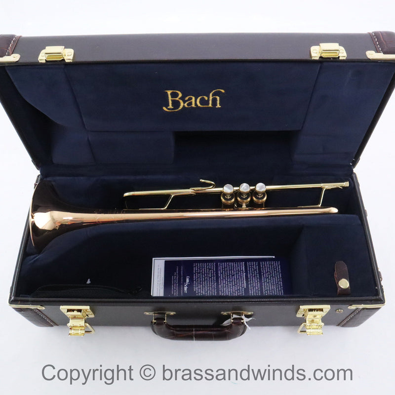 Bach Model LT1901B Stradivarius Commercial Bb Trumpet SB 769662 OPEN BOX- for sale at BrassAndWinds.com
