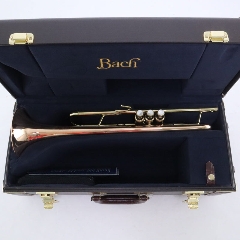 Bach Model LT190L1B Stradivarius Commercial Bb Trumpet SN 757927 OPEN BOX- for sale at BrassAndWinds.com